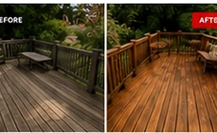 Deck and fence staining for outdoor wood for Bremerton homeowners