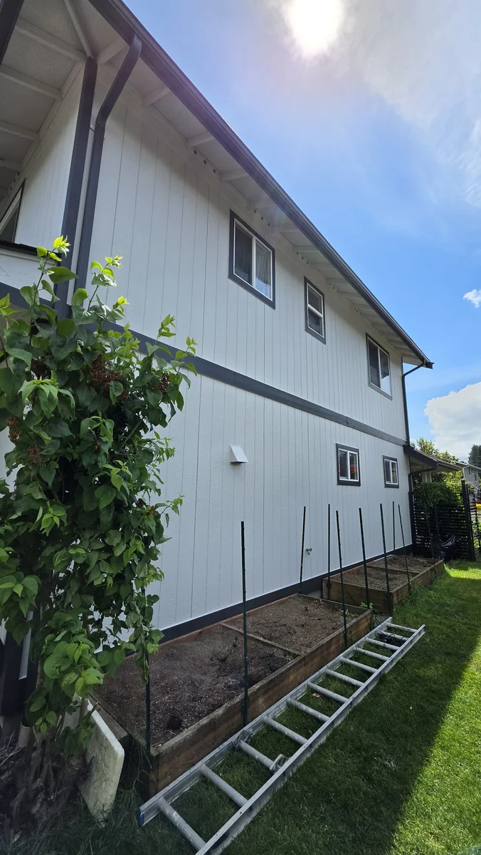 After side elevation repaint